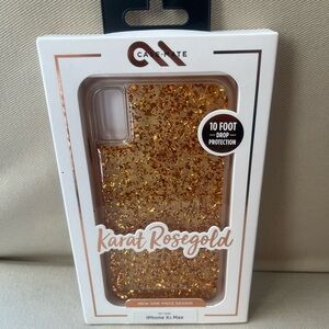NIB CASEMATE KARAT ROSE GOLD FOR IPHONE Xs MAX CASE